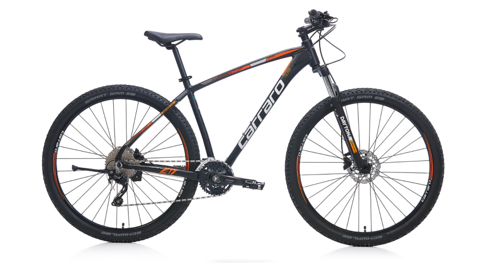 Carraro Daytona 930 30-Vites 29'' HD 52cm - Mat Antrasit/Siyah/Sarı