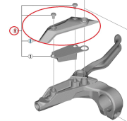 Shimano BL-M315 Sağ Hidrolik Fren Kolu Kapağı
