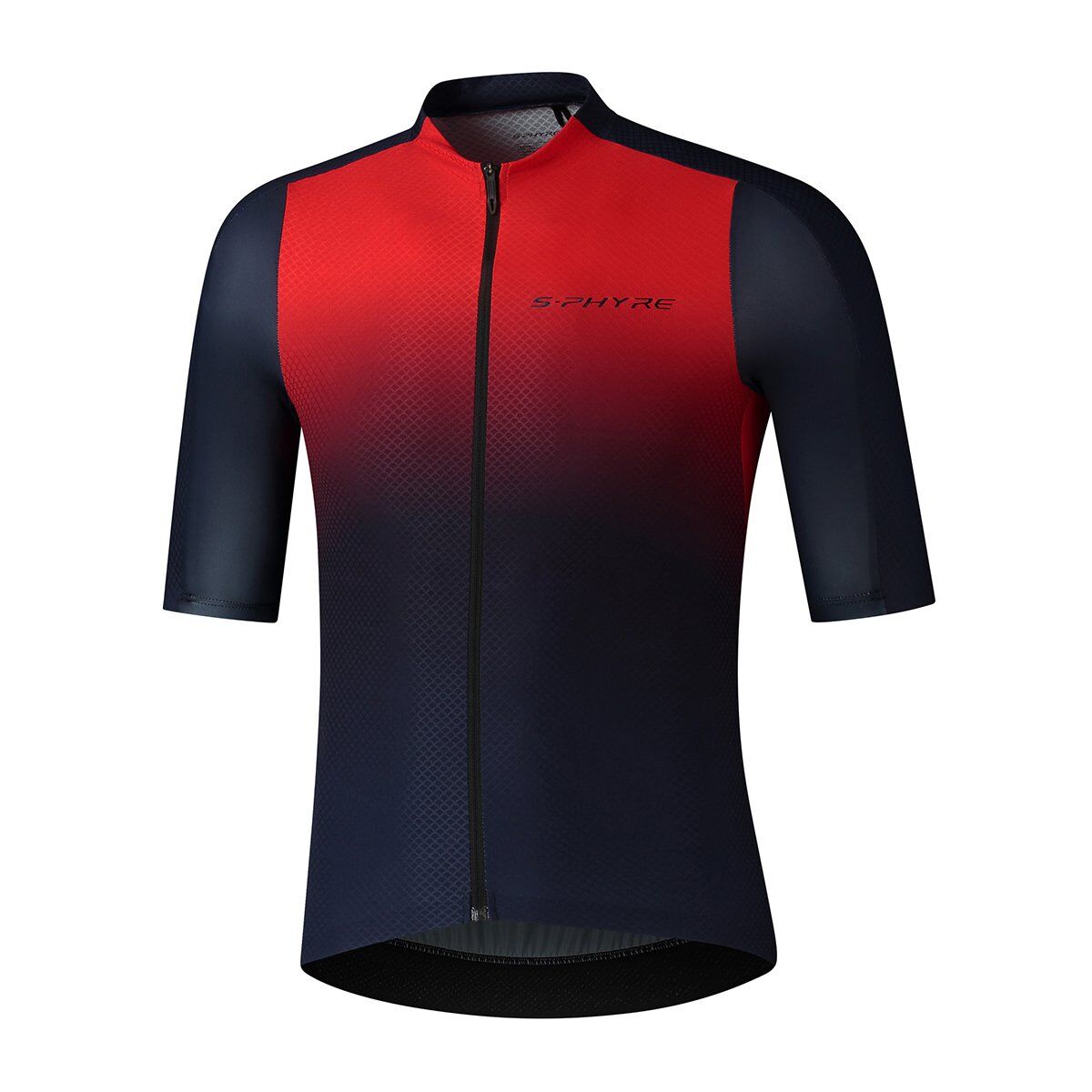 Shimano S-Phyre Flash S.S. Kısa Kollu Forma Kırmızı/Asker Mavisi - Small