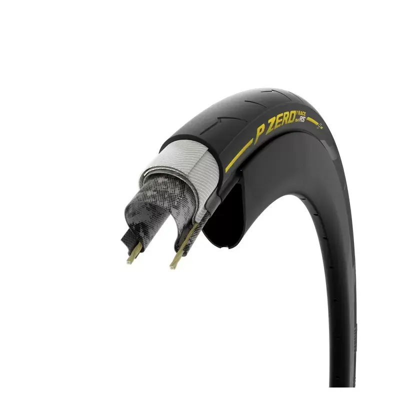 Pirelli P ZERO™ Race TLR RS Team Edition Yellow Label SmartEVO SpeedCORE Hookless 700x30C