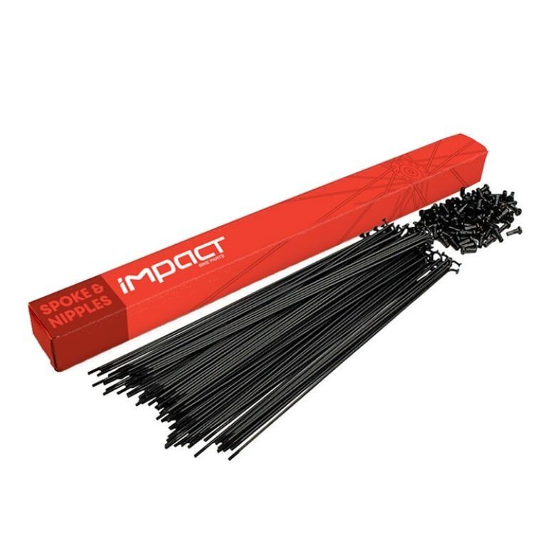 Impact Jant Teli+Tel Başı Paslanmaz Siyah Kutulu 2x277