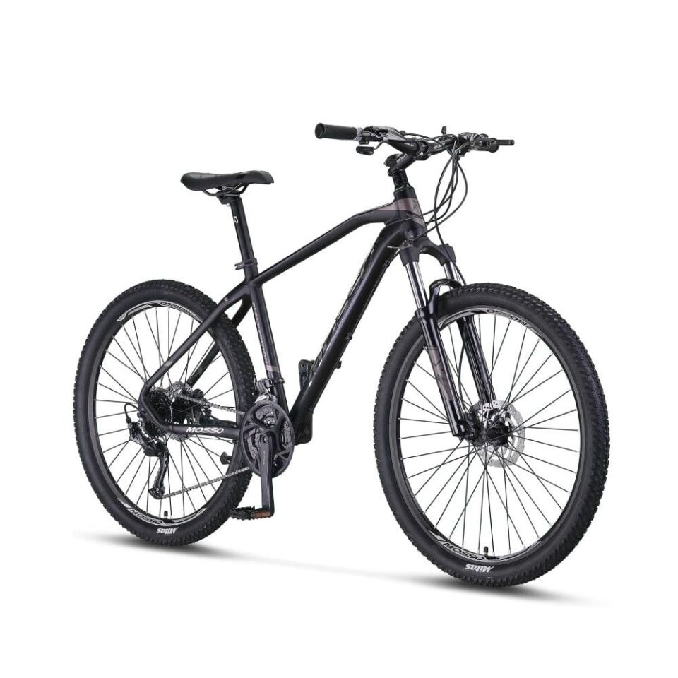 Mosso Black Edition 27-Vites Hidrolik Disk Fren Dağ Bisikleti Siyah/Gümüş - 27.5 - 18 inch/M
