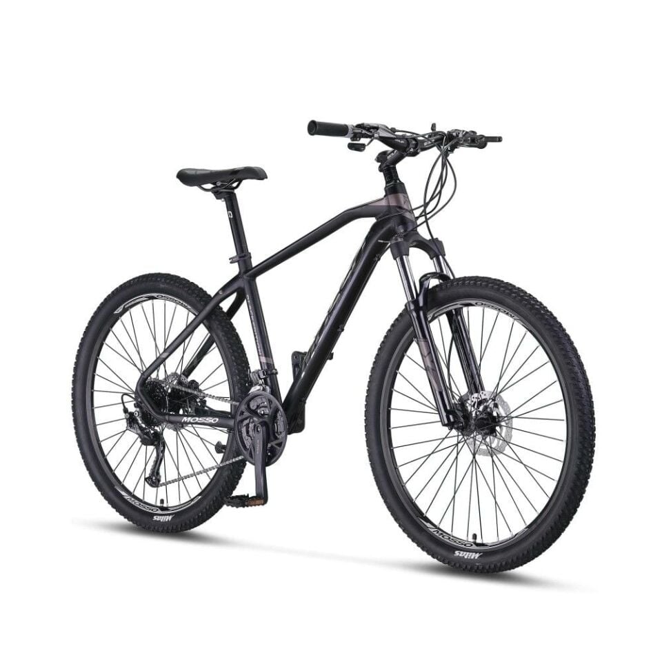 Mosso Black Edition 27-Vites Hidrolik Disk Fren Dağ Bisikleti Siyah/Gümüş - 29 - 16 inch/S