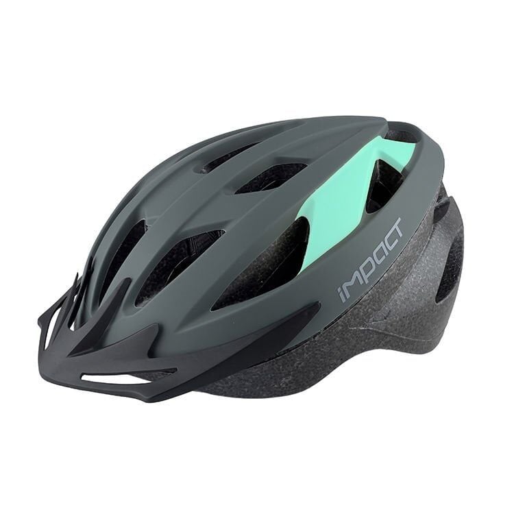 Impact VERNION Işıklı Kask Siyah/Kırmızı - Large