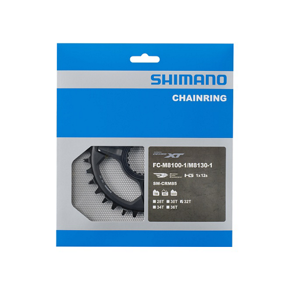Shimano Deore XT Aynakol Dişlisi | FC-M8100 / FC-M8120 / FC-M8130 | 32D |