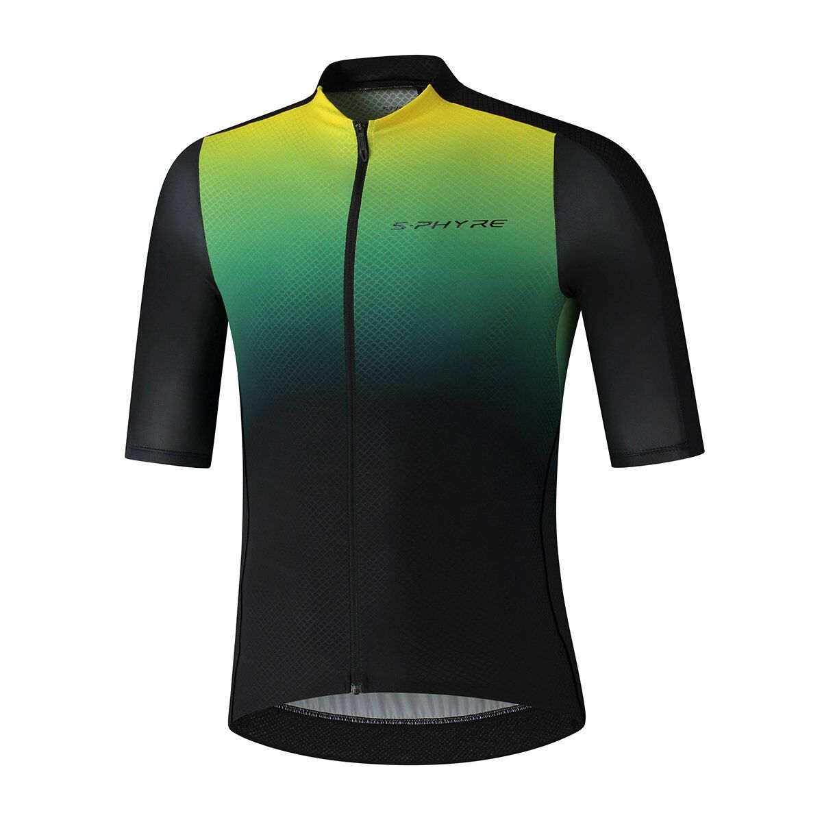 Shimano S-Phyre Flash S.S. Kısa Kollu Forma Sarı/Yeşil - Large