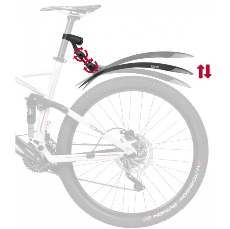 Zefal Deflector RM90+ Mtb Plastik Arka Çamurluk