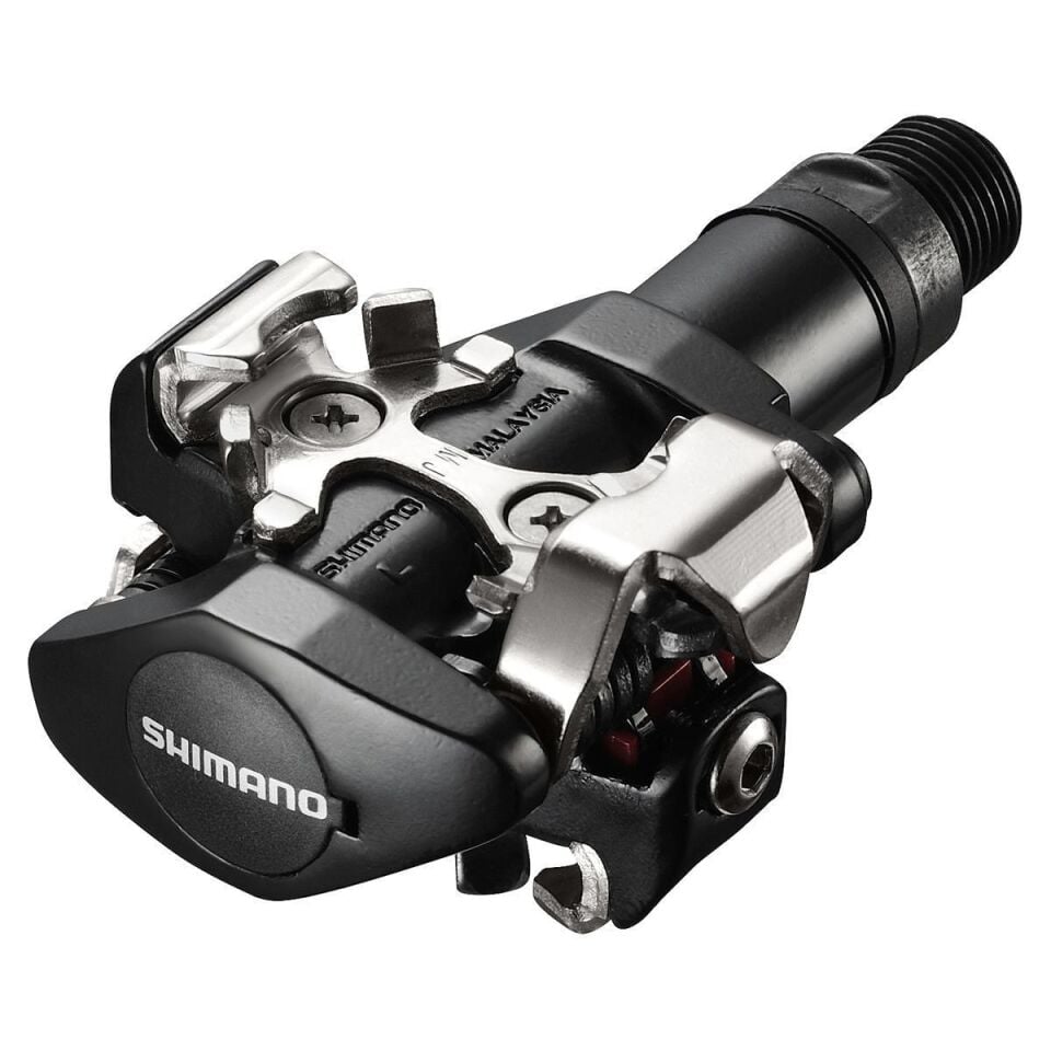 Shimano M505 Kilitli Pedal Gümüş