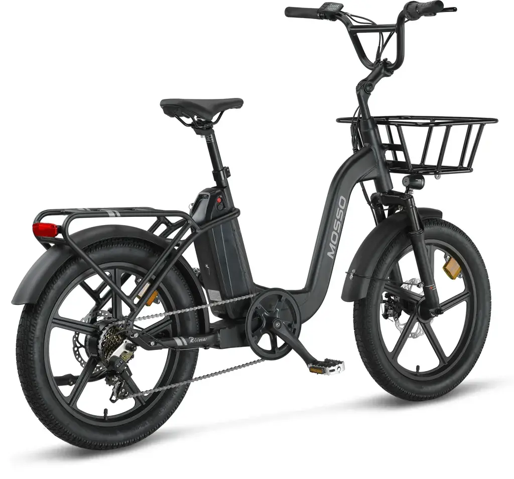 Mosso Riviera E-Bike 7 Vites M.Disk Fren Siyah