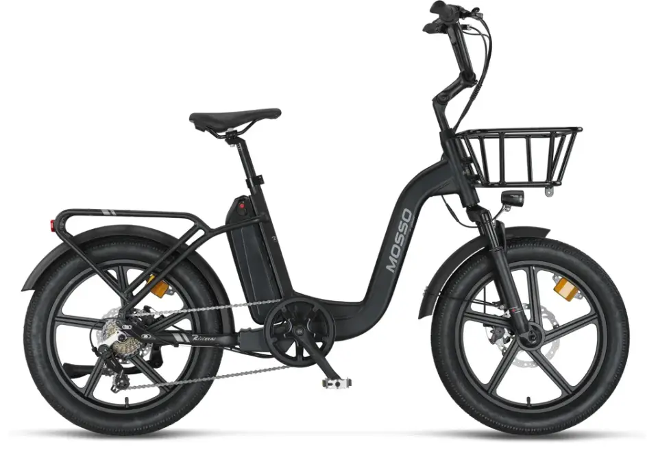 Mosso Riviera E-Bike 7 Vites M.Disk Fren Siyah