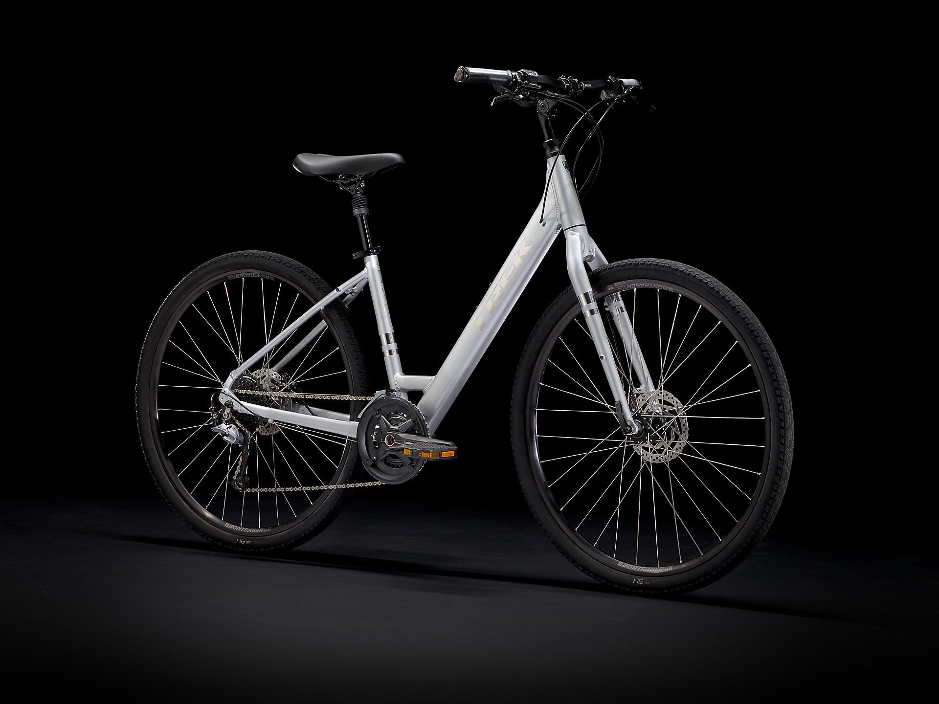 Trek Verve 3 Disc Lowstep Gri - Medium