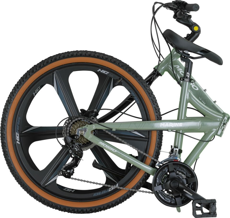 Mosso 26 Marine ACR H.Disk Katlanır Bisiklet - Army Green