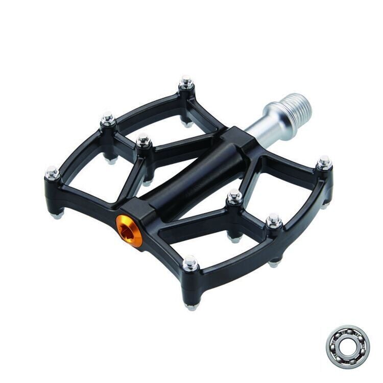 Epic SPIDER Alüminyum Rulmanlı Pedal  Siyah