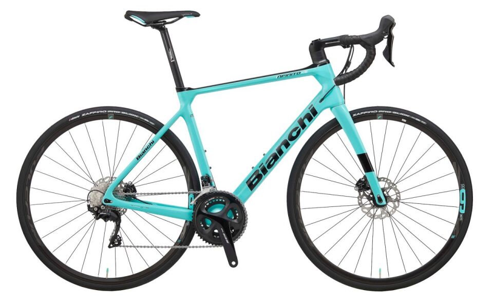 BIANCHI INFINITO XE DISK SHIMANO 105 11S CELESTE 50 Cm
