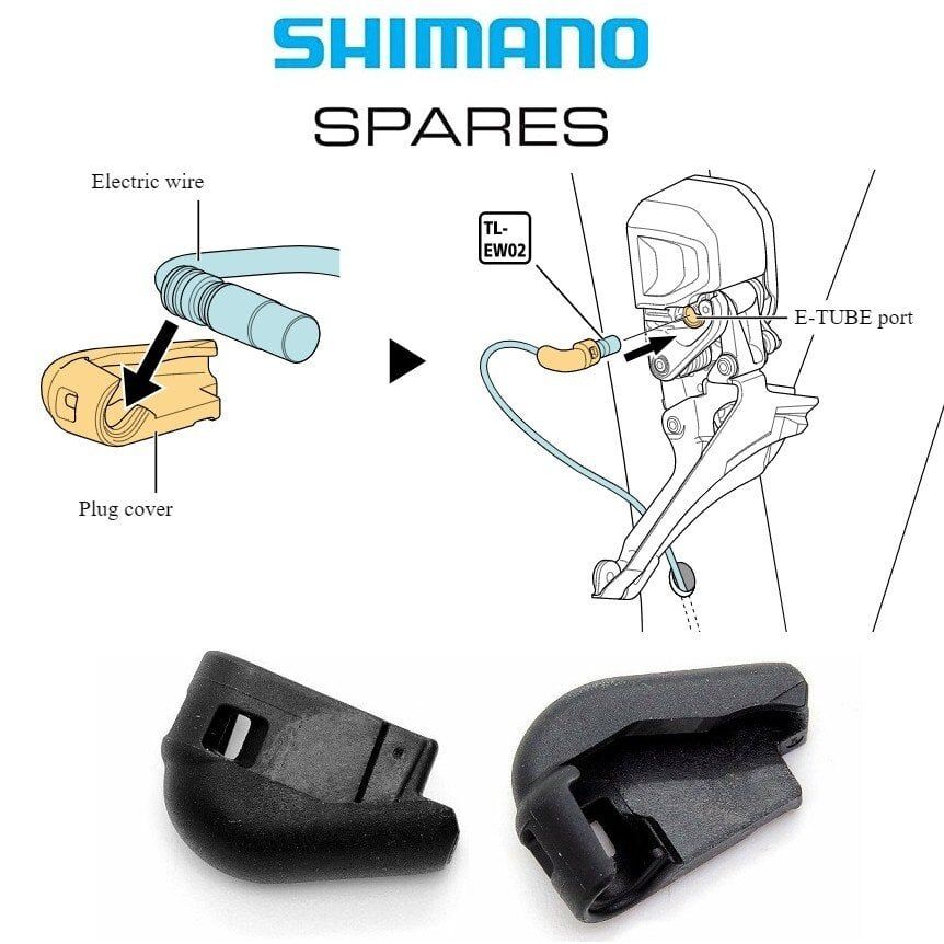 Shimano FD-R9150 Di2 Ön Aktarıcı Fiş Kapağı