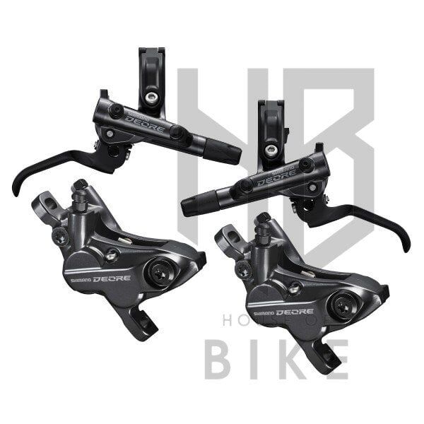 Shimano Deore Hidrolik Ön + Arka Disk Fren Seti 4 Piston Deore BL