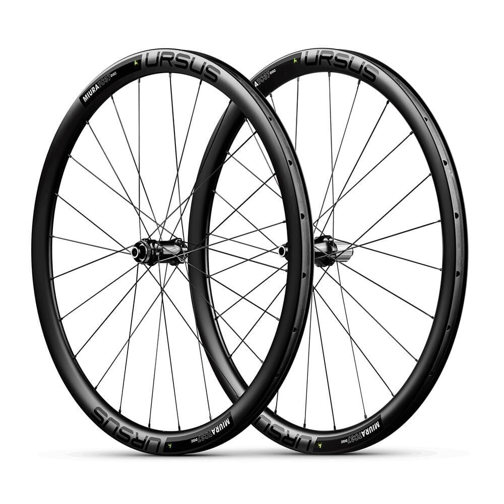 URSUS MIURA TC37 Jant Seti - Karbon - Disc - Tubeless - Sokma Mil 12mm