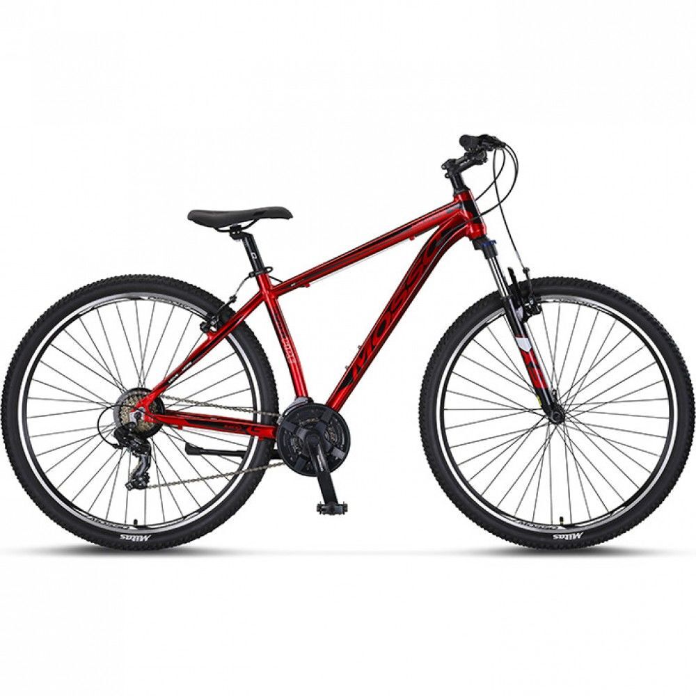 Mosso 29 Wildfire V-Fren - 21 Vites MTB 18 - Kırmızı/Siyah