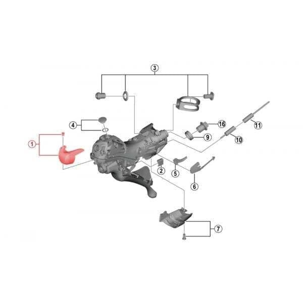 Shimano DURA ACE ST-R9120 İsim Plakası