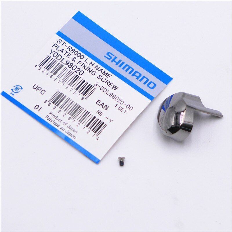 Shimano Name Plate & Fixing Screw L.H. ST-R8000