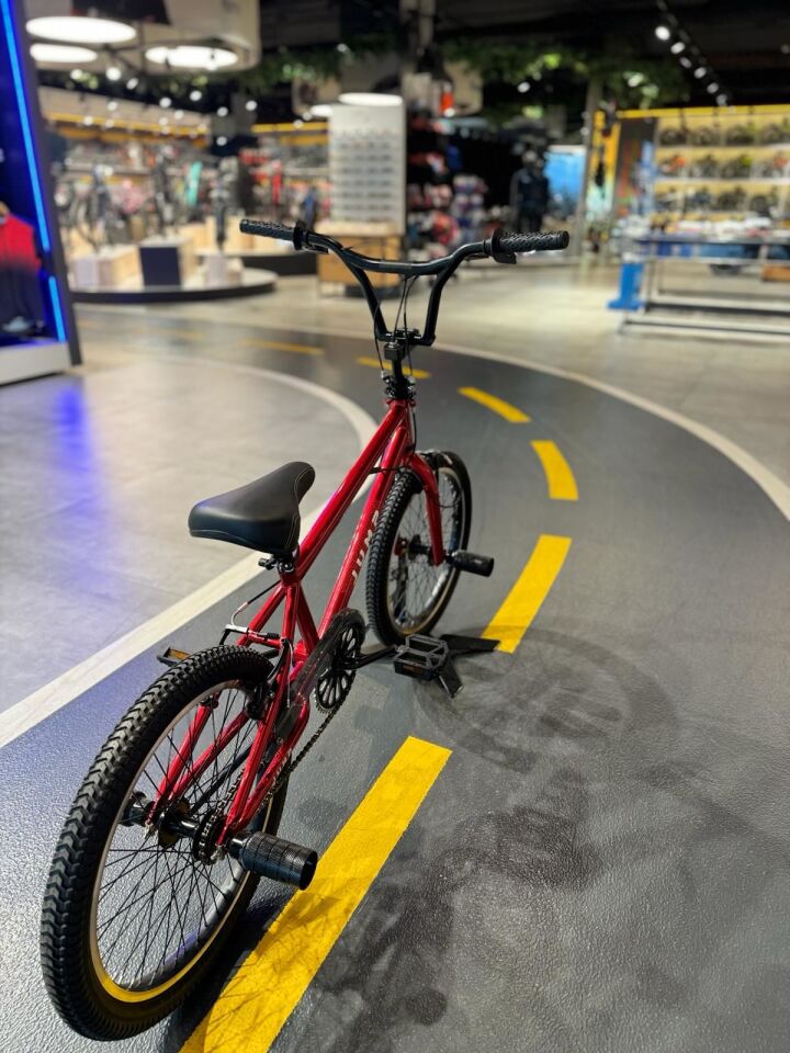 Licorne Jump 20 Jant BMX Hareket Bisikleti Şarap Kırmızısı