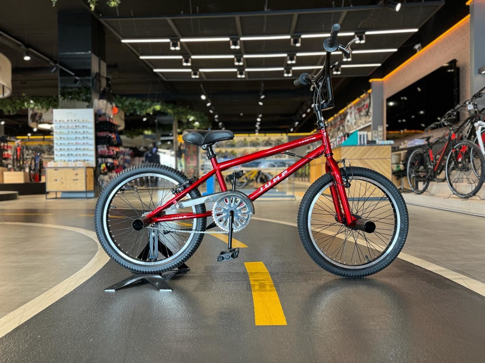 Licorne Jump 20 Jant BMX Hareket Bisikleti Şarap Kırmızısı