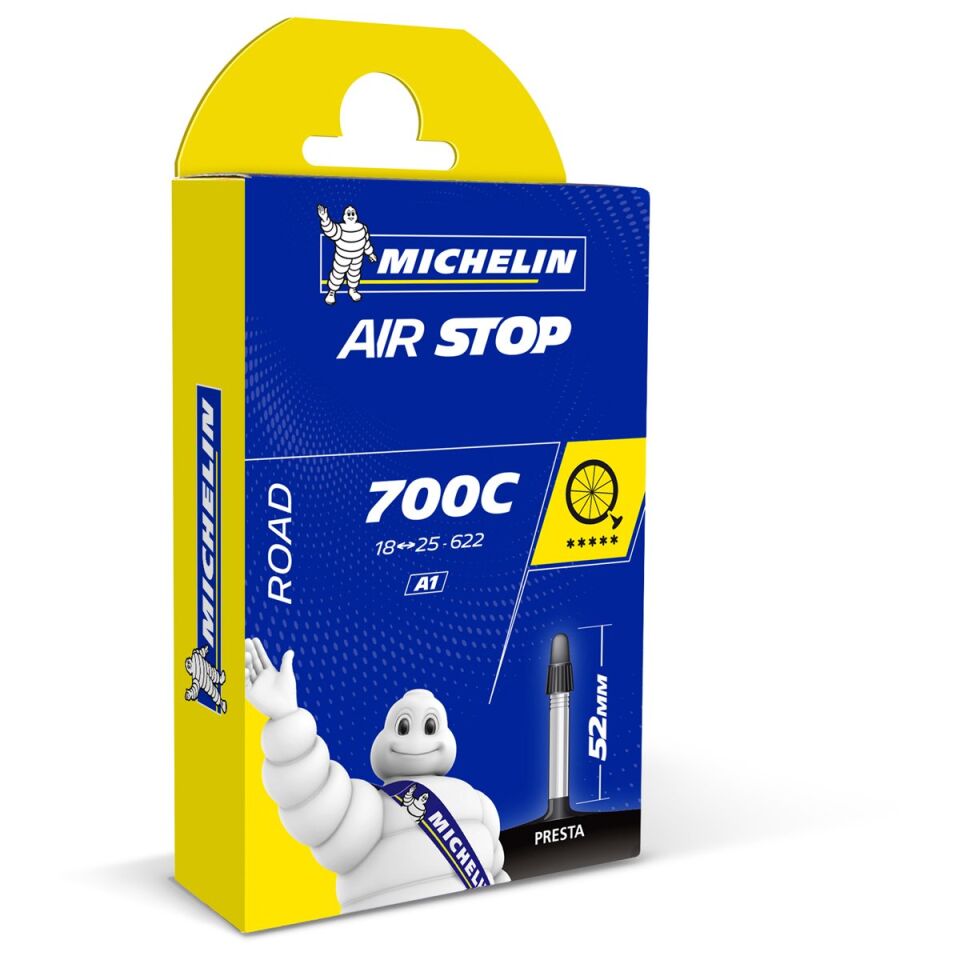 Michelin İç Lastik AirStop 700x18-25 Presta 52mm A1 93g