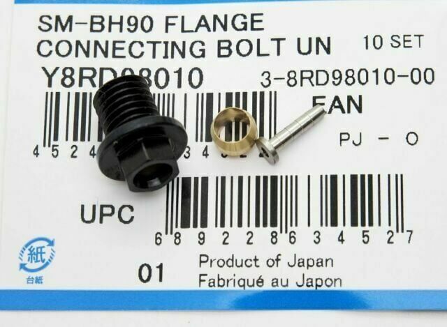 Shimano BH90 Flanş bağlantı civatası ünitesi (M9) [siyah]