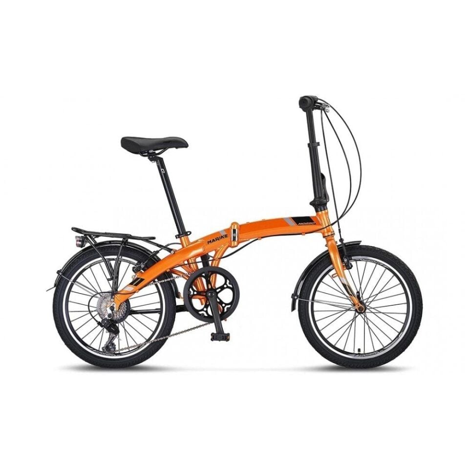 Mosso 20 Marine V - 7 Vites Katlanır Bisiklet - Turuncu