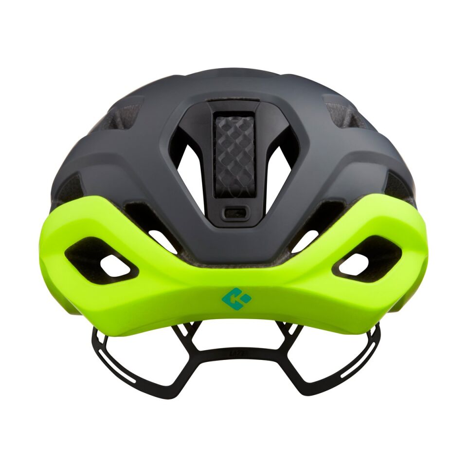 Lazer Strada Kineticore KC CE-CPSC Kask Koyu Gri - Parlak Sarı - Large