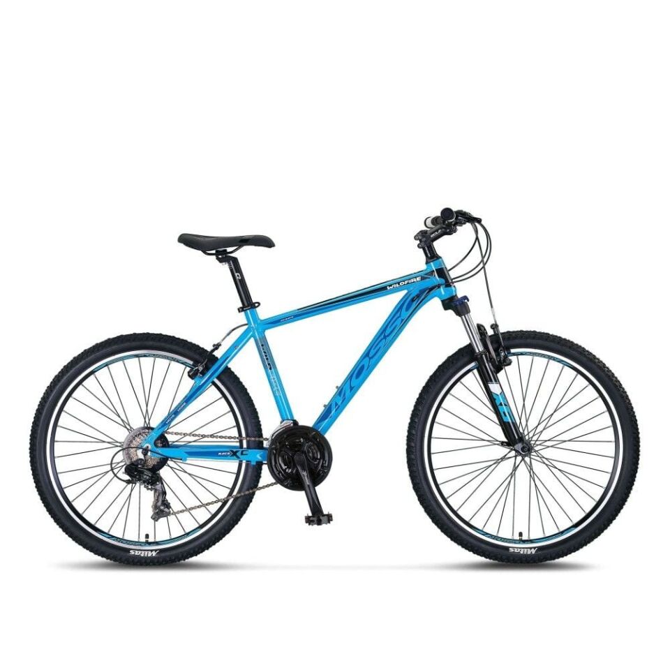 Mosso 26 Wildfire V-Fren 21 Vites MTB 14'' - Kırmızı/Siyah