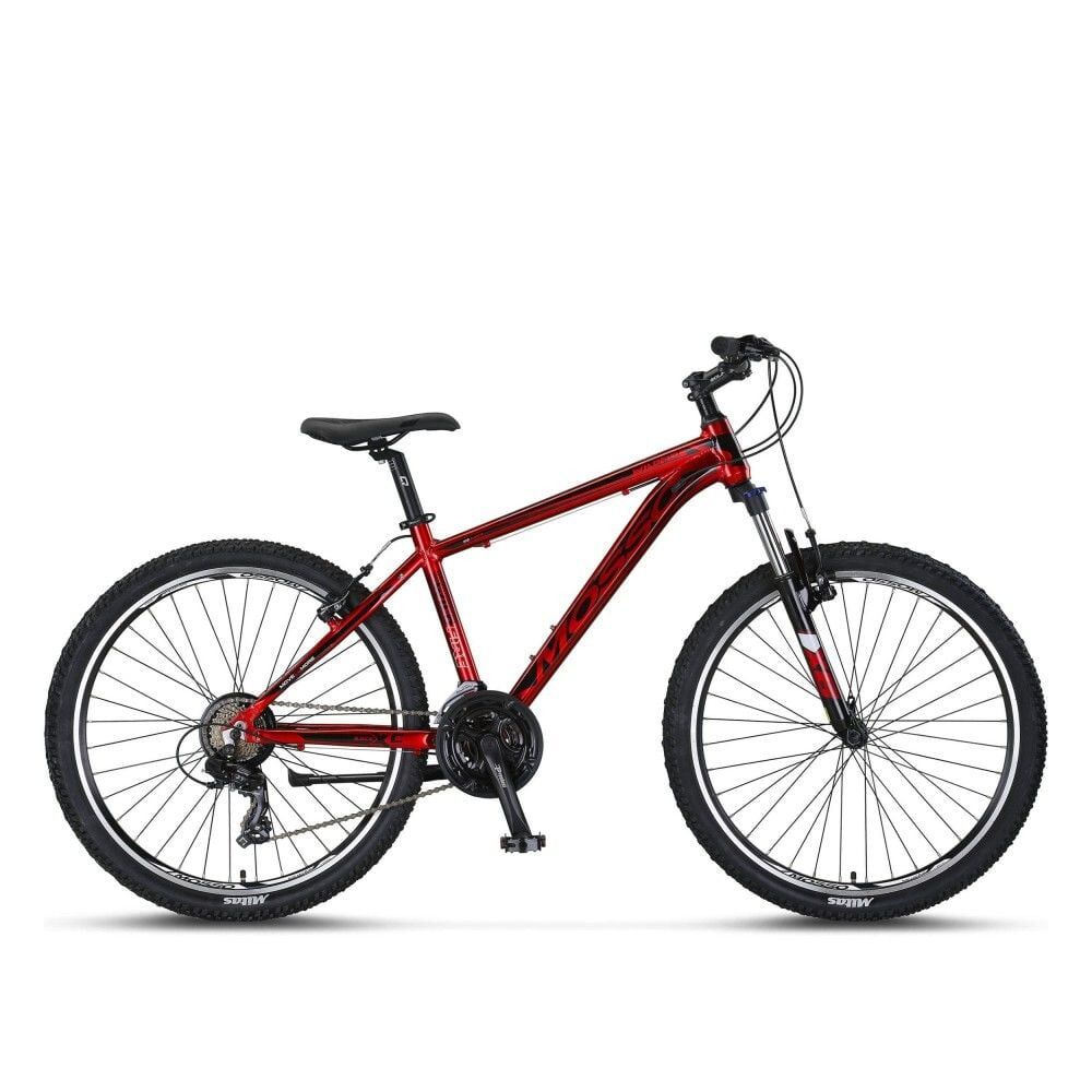 Mosso 26 Wildfire V-Fren 21 Vites MTB 18'' - Kırmızı/Siyah
