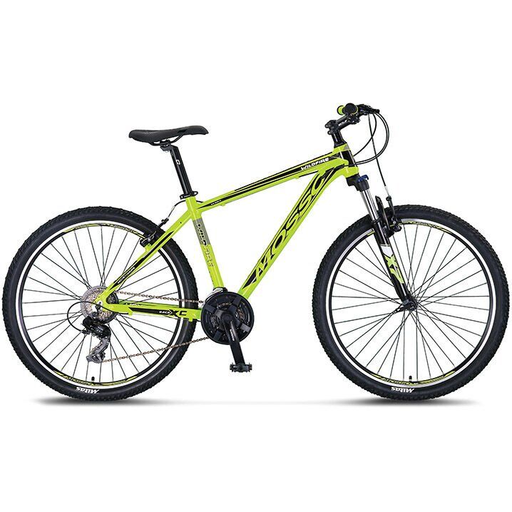 Mosso 26 Wildfire V-Fren 21 Vites MTB 16'' - Lime/Siyah