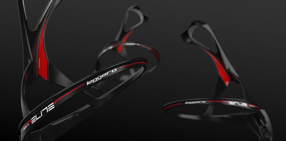 Elite Leggero Carbon Matara Tutucu - Siyah/Kırmızı 15 g